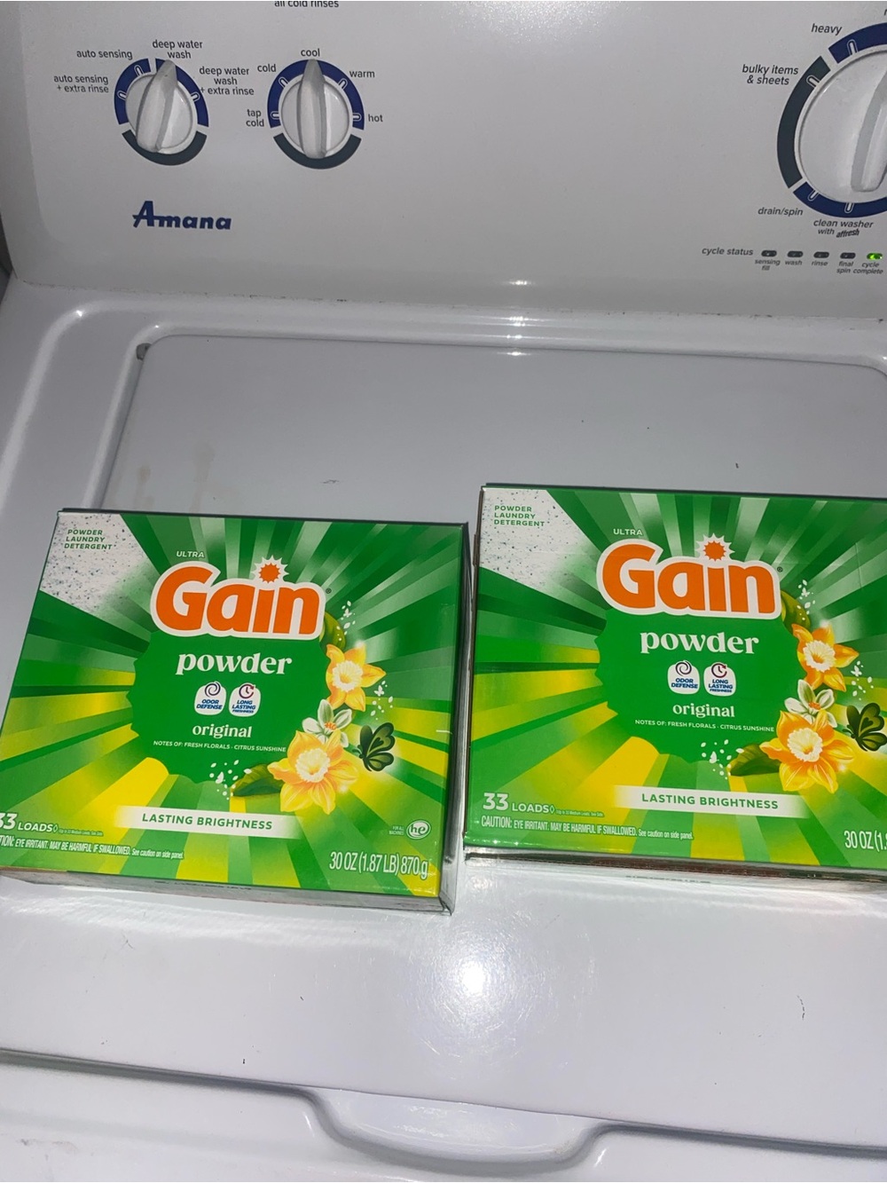 Gain Powder Laundry Detergent Original scent